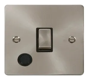 Ingot 20A 1 Gang DP Switch + Flex Outlet   - Black