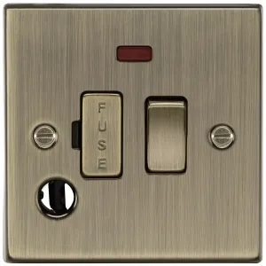 13A Switched Fused Spur Unit with Neon & Flex Outl