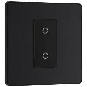 EVOLVE MATT BLACK (BLACK) 200W SINGLE TOUCH DIMMER
