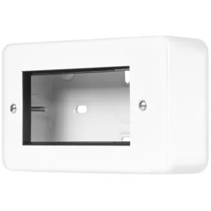 METAL CLAD PRO 2 GANG NEW MEDIA UNFURNISHED PLATE