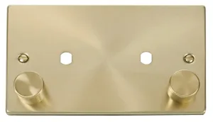 2 Gang Plate Twin Aperture (1630W Max)