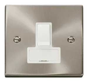 13A Fused Switched Connection Unit - White