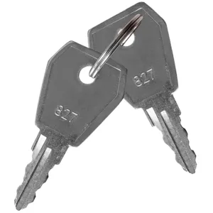 2PK SPARE KEYS FOR FIRE ISOLATOR SWITCH