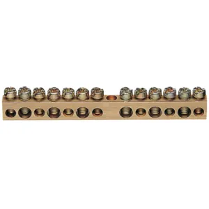 Brass terminal, 85mm, 7x10mm- - 6x16mm-