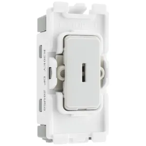 GRID 20AX SECRET KEY SWITCH MODULE DOUBLE POLE - W