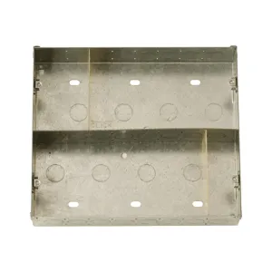 35mm Deep New Media- Back Box With Central Divider