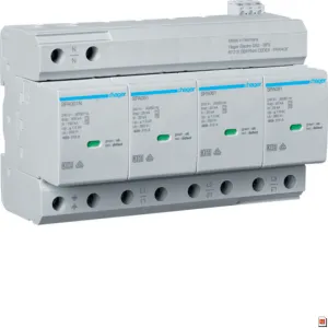 Combined SPD T1+T2 4P 25kA TT/TNS cont.