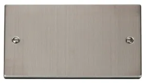 2 Gang Blank Plate
