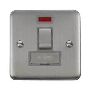 13A Ingot Double Pole Switched Fused Connection Un