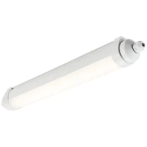 VIRE 230V IP65 IK08 2ft 10W CCT Tri-Proof Batten