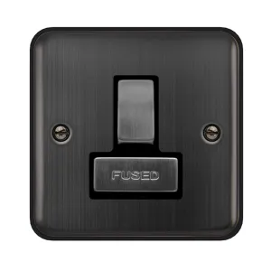 13A INGOT DP SWITCHED FUSED CONNECTION UNIT - MATT