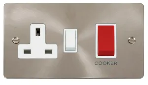 Define - 50A Cooker Control Unit - Red/White Rocke