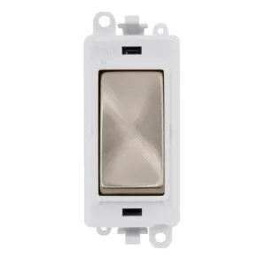 20AX Intermediate Switch Module - White - Brushed