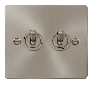 10AX 2 Gang 2 Way Toggle  Switch
