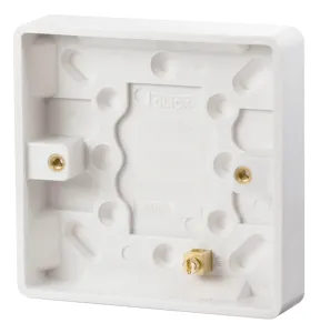 1 Gang 16mm Deep Pattress Box
