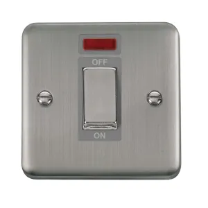 Deco Plus - 50A 1 Gang Double Pole Switch With Neo