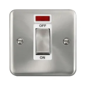Deco Plus - 50A 1 Gang Double Pole Switch With Neo