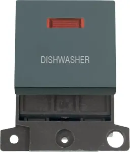 20A DP INGT SW+NEON BK "DISHWASHER"