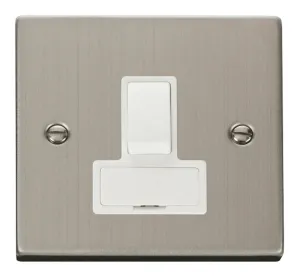 13A Fused Switched Connection Unit - White