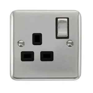 13A Ingot 1 Gang DP Switched Socket