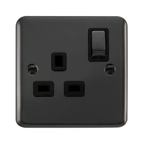13A Ingot 1 Gang DP Switched Socket