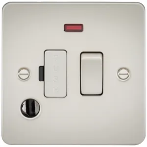 13A Switched Fused Spur Unit with Neon & Flex Outl