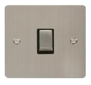Ingot 20A 1 Gang DP Switch   - Black