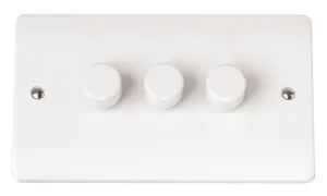 CMA 3GANG 2WAY 100W LED DIMMER SWITCH