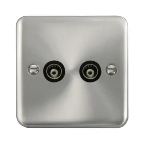 Twin Isolated Coaxial Outlet