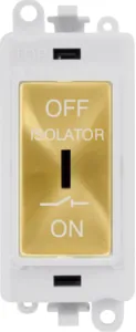 10A 3 POLE FAN ISOLATION SWITCH - POLAR WHITE INSE