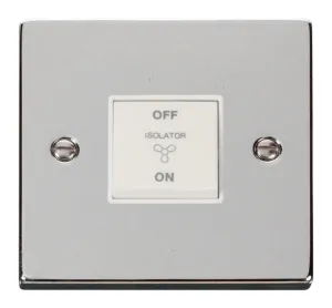 10A 3 POLE FAN ISOLATION PLATE SWITCH