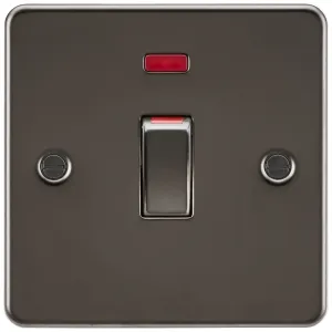 45A DP Switch with Neon (1G size) - Gunmetal