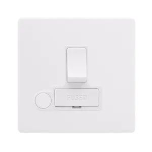 13A SWITCHED FUSED CONNECTION UNIT WITH OPTIONAL F