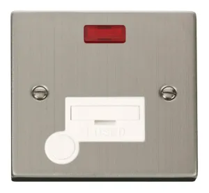 13A Fused Connection Unit With Flex Outlet & Neon