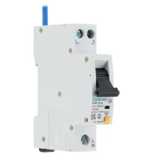 Compact RCBO 40A C Curve