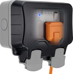 NEXUS STORM IP66 WEATHERPROOF DOUBLE SWITCHED 13A