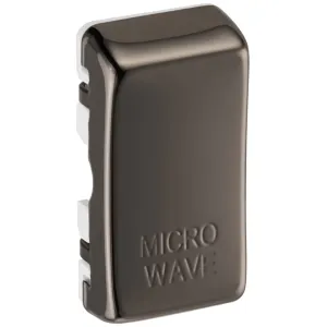 GRID ROCKER "MICROWAVE" - BLACK NICKEL - PACK 10