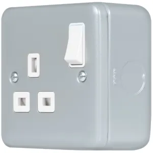 METAL CLAD PRO 13A 1 GANG DOUBLE POLE SAFETY SHUTT