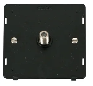 Single Satellite Socket Insert - Black