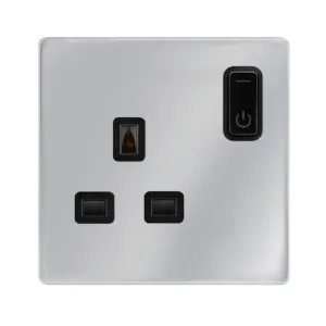 13A 1G RF SMART SOCKET DEFINITY CH BK
