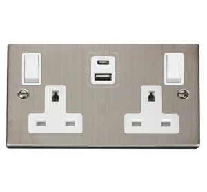 2G 13A SW SKT 4.2A A&C USB VPSS WH