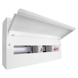 22 Way Elucian Metal Consumer Unit With 100A Mains