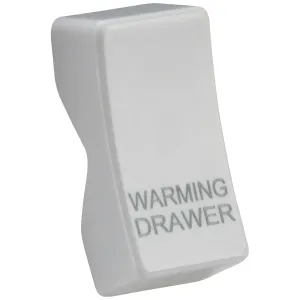Rocker cover - laser printed WARMING DRAWER
