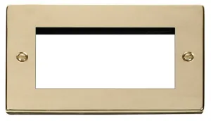 Double Plate (Quad Media Module Aperture)