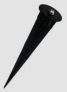 BLACK POWDER COATED, CAST ALUMINIUM - SPARE SPIKE