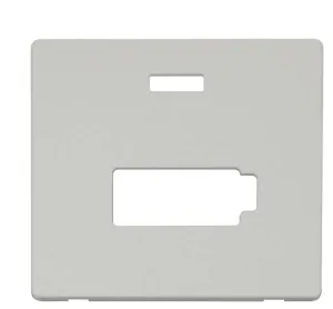 Connection Unit With Neon (Lockable) Cover Plate -