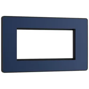 EVOLVE MATT BLUE (BLACK) QUADRUPLE RECTANGULAR FRO