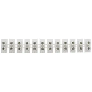 12 WAY TERMINAL STRIP, RATED AT 60A - PACK OF 10