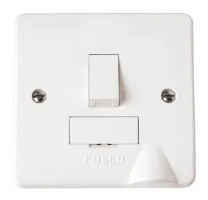 13A Fused Connection Unit DP Switched with Flex Ou