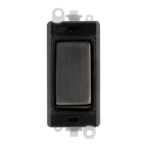 GRIDPRO BLANK MODULE - BLACK INSERT - METAL MATT B